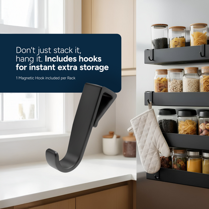 Magnetic Spice Storage Racks