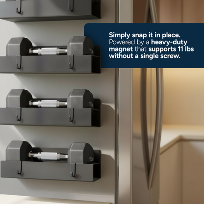 Magnetic Spice Storage Racks